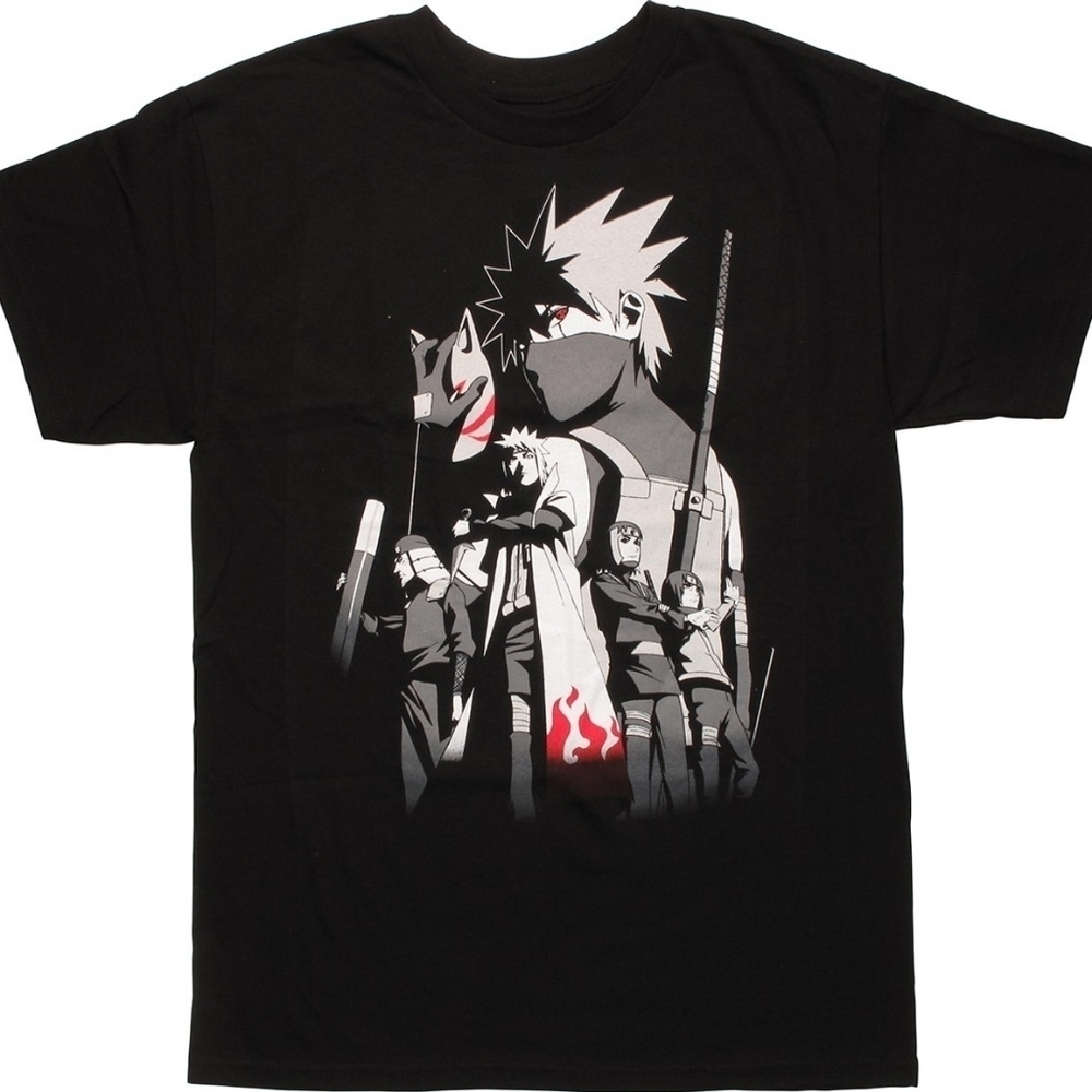 Naruto Kakashi Hatake Graphic T-shirt